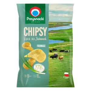 Przysnacki chipsy Łąka na Żuławach o smaku fromage 130 g